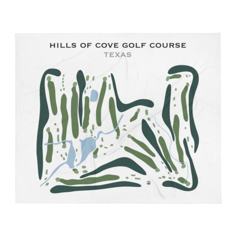 Hills of Cove Golf Course, Texas - Printed Golf Course