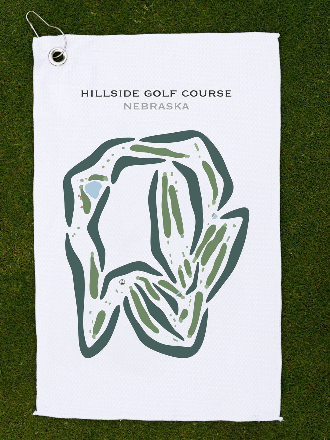 Hillside Golf Course, Nebraska - Printed Golf Courses