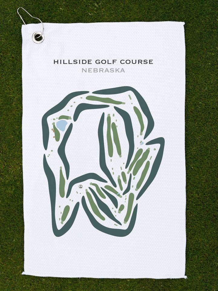 Hillside Golf Course, Nebraska - Printed Golf Courses