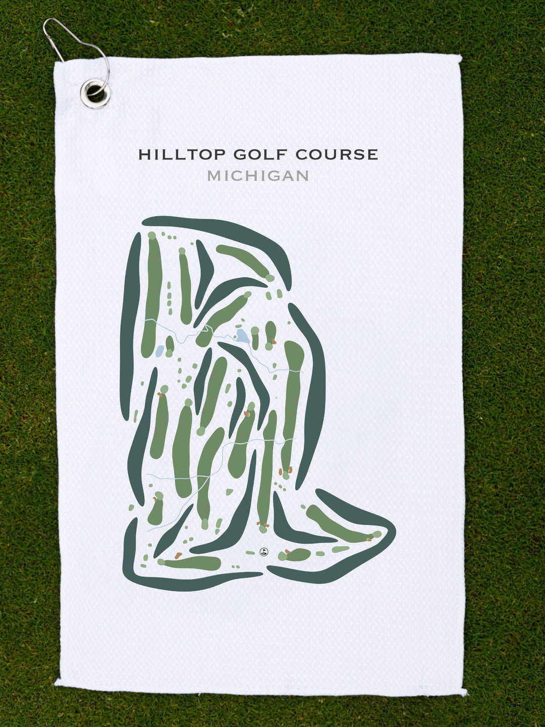 Hilltop Golf Course, Michigan - Printed Golf Courses