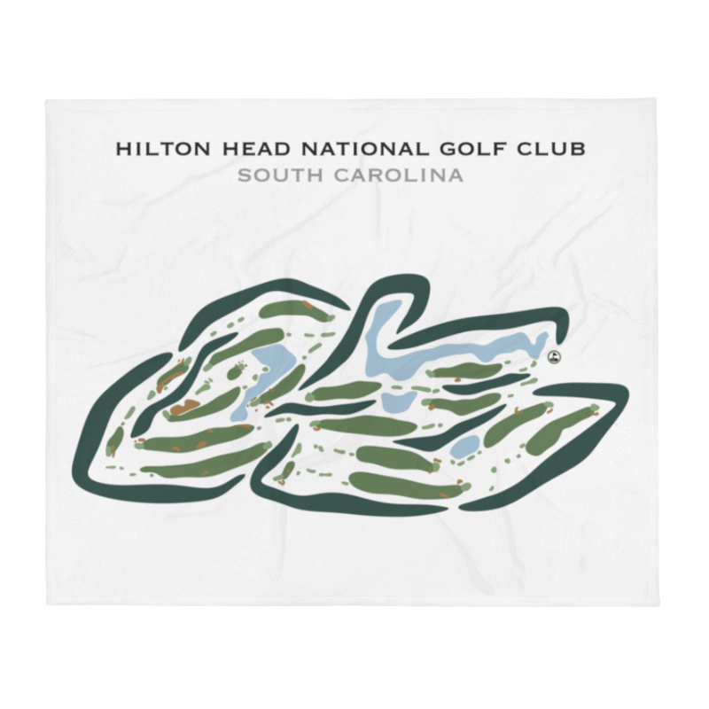 Hilton Head National Golf Club, South Carolina - Printed Golf Courses