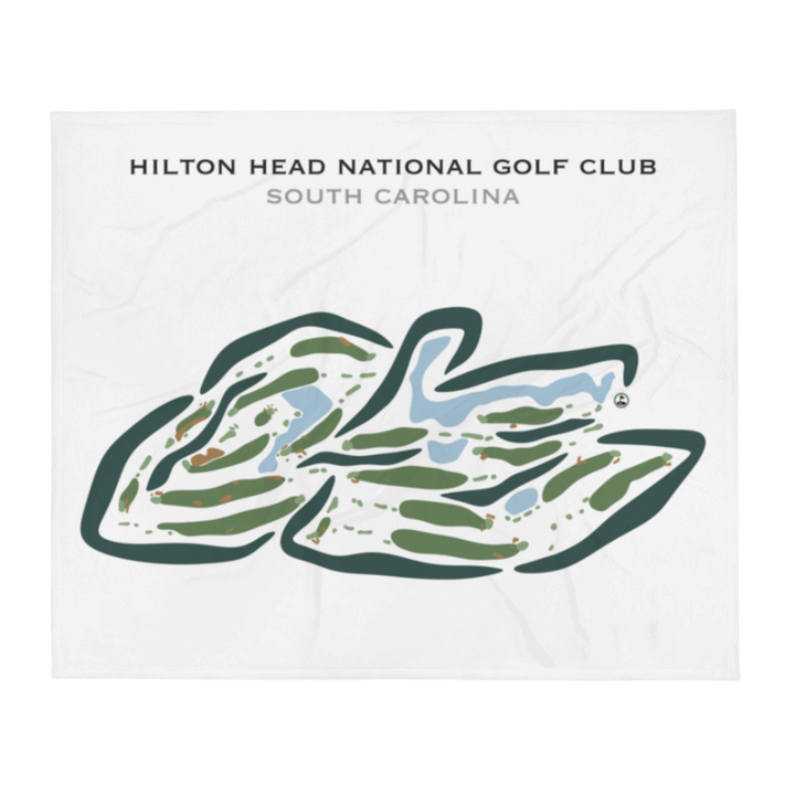 Hilton Head National Golf Club, South Carolina - Printed Golf Courses