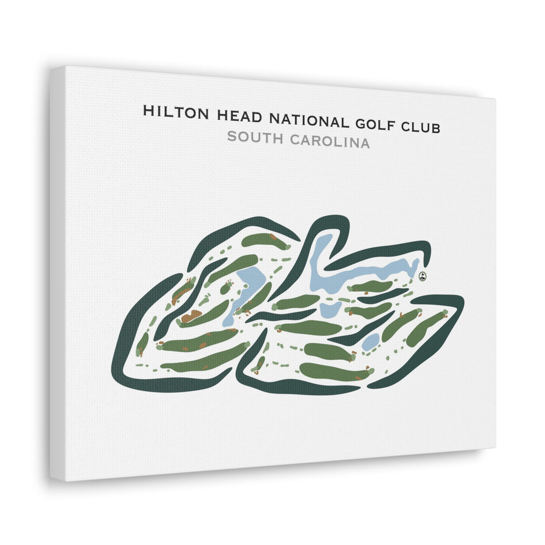 Hilton Head National Golf Club, South Carolina - Printed Golf Courses