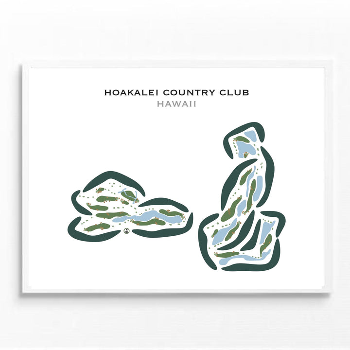 Hoakalei Country Club, Hawaii - Printed Golf Courses
