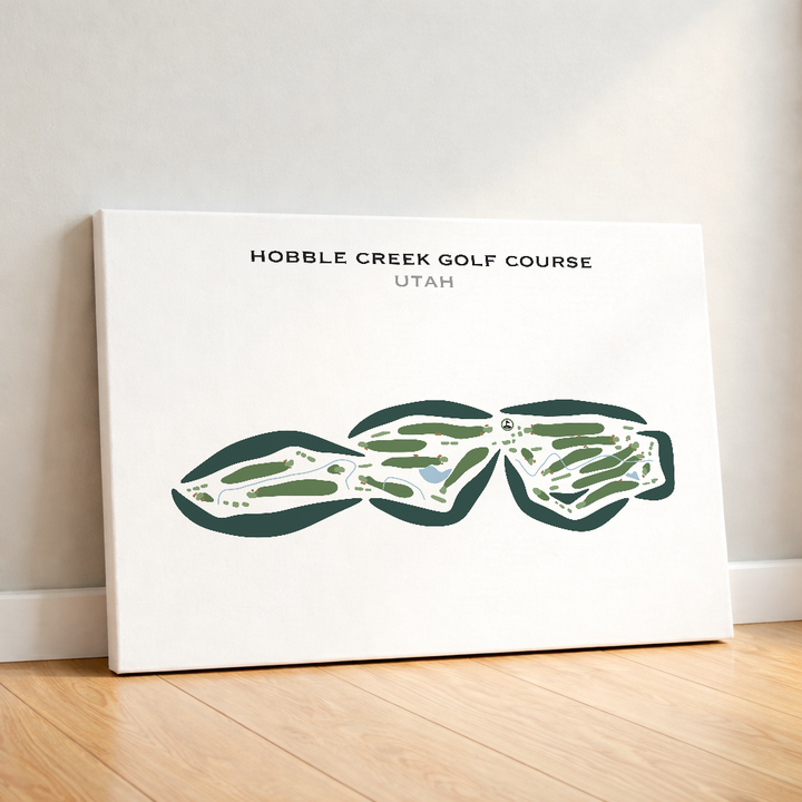 Hobble Creek Golf Course, Utah - Printed Golf Courses