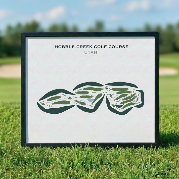 Hobble Creek Golf Course, Utah - Printed Golf Courses