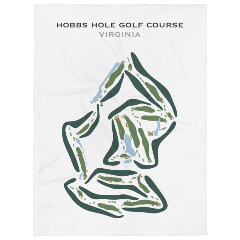 Hobbs Hole Golf Course, Virginia - Printed Golf Courses