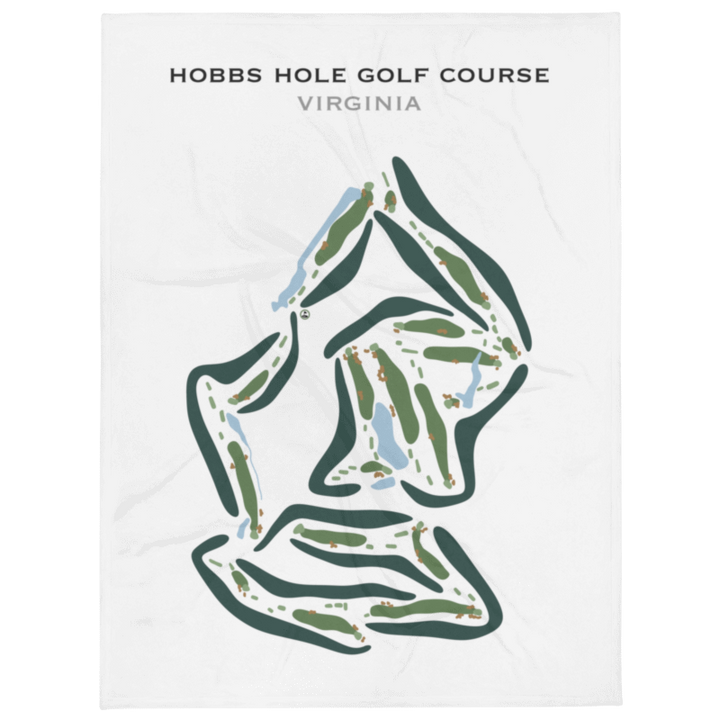 Hobbs Hole Golf Course, Virginia - Printed Golf Courses