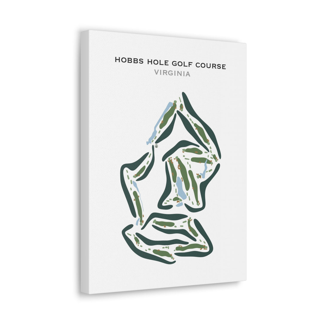 Hobbs Hole Golf Course, Virginia - Printed Golf Courses