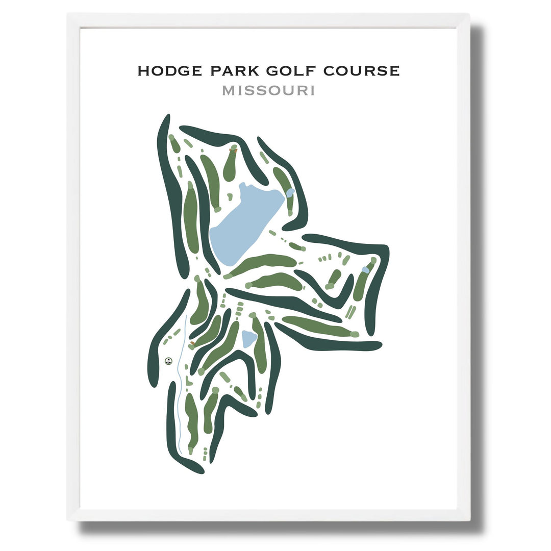 Hodge Park Golf Course, Missouri - Printed Golf Course