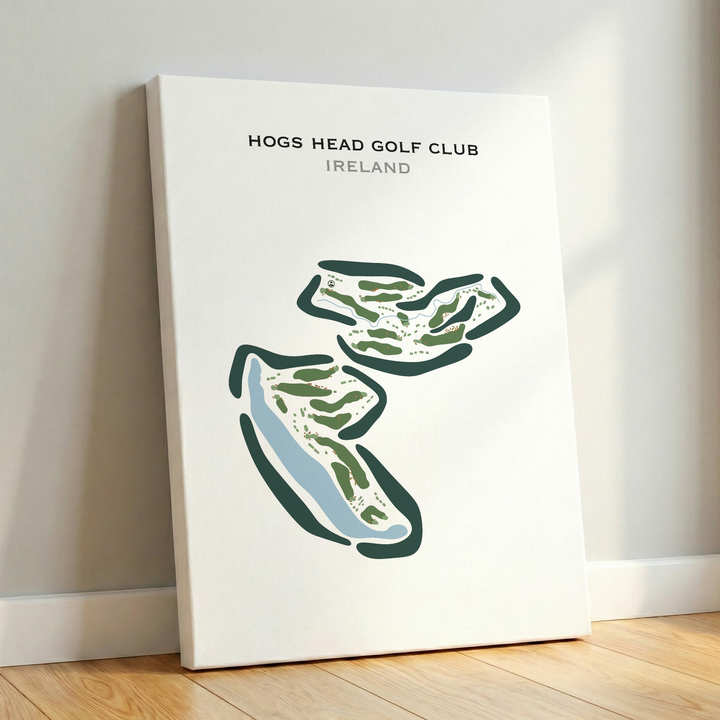 Hogs Head Golf Club, Ireland - Printed Golf Courses