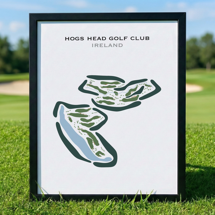 Hogs Head Golf Club, Ireland - Printed Golf Courses
