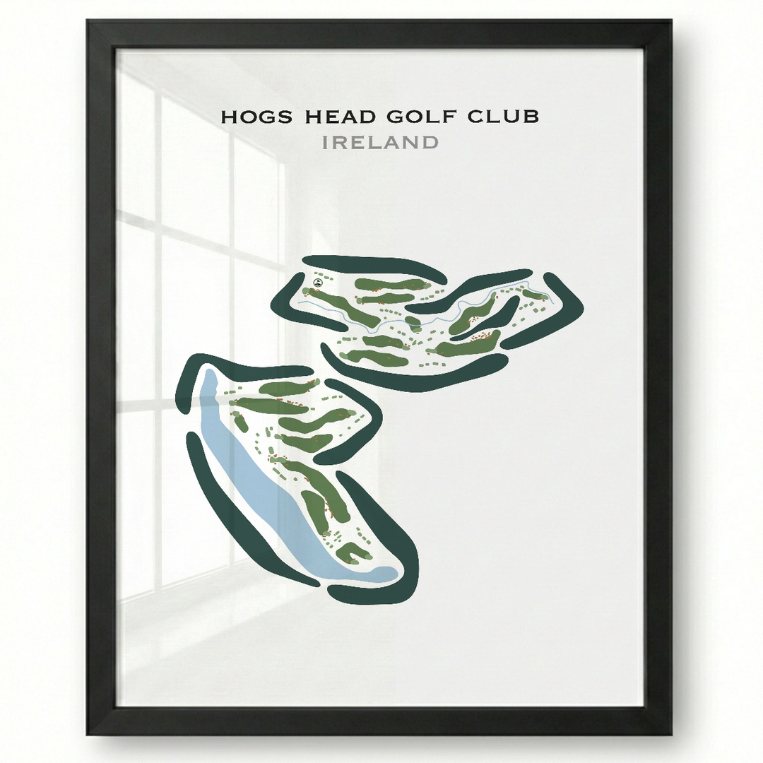 Hogs Head Golf Club, Ireland - Printed Golf Courses
