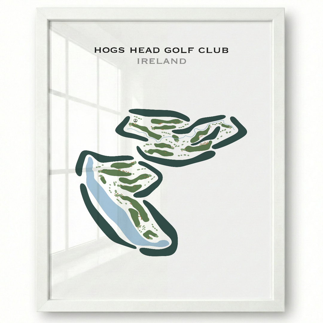 Hogs Head Golf Club, Ireland - Printed Golf Courses