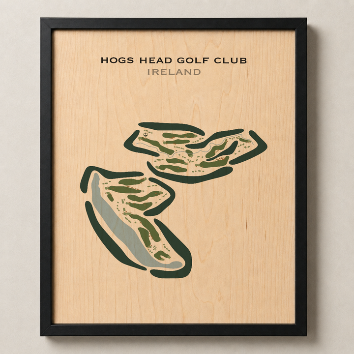Hogs Head Golf Club, Ireland - Printed Golf Courses