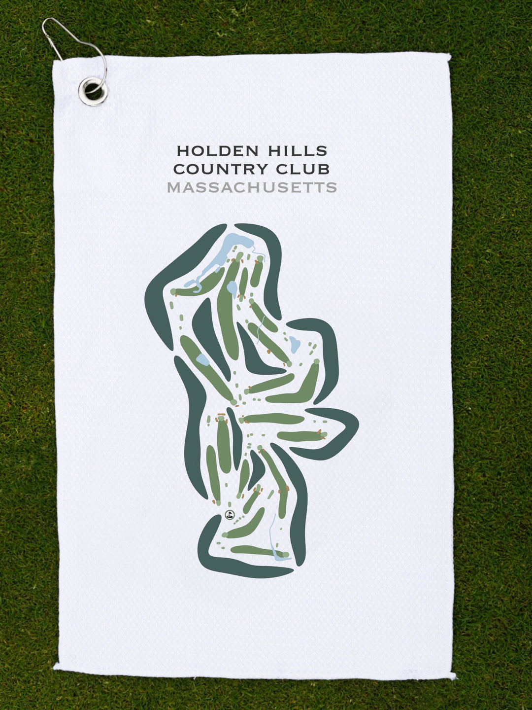 Holden Hills Country Club, Massachusetts - Printed Golf Courses