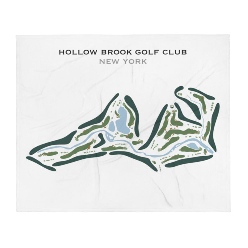 Hollow Brook Golf Club, New York - Printed Golf Course