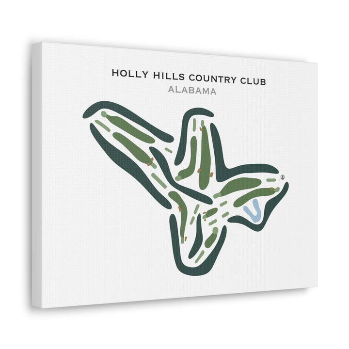 Holly Hills Country Club, Alabama - Printed Golf Courses