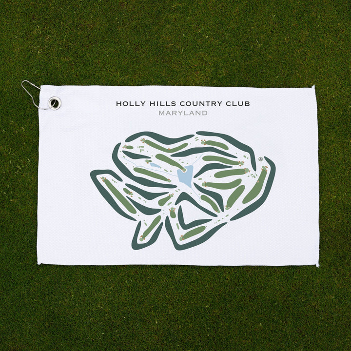 Holly Hills Country Club, Maryland - Printed Golf Courses