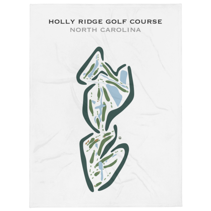 Holly Ridge Golf Course, North Carolina - Printed Golf Courses