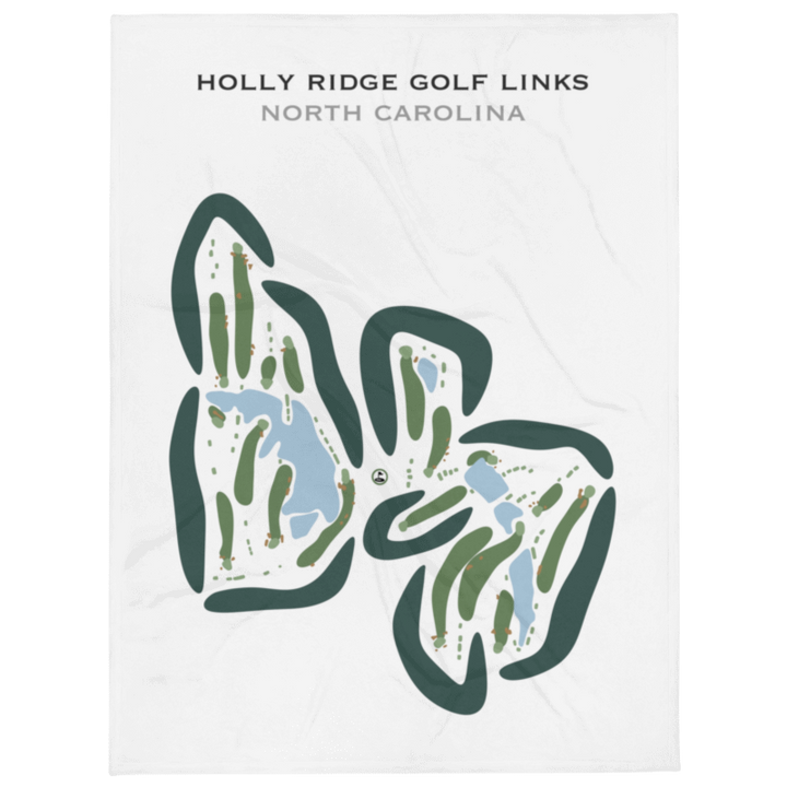 Holly Ridge Golf Links, North Carolina - Printed Golf Courses