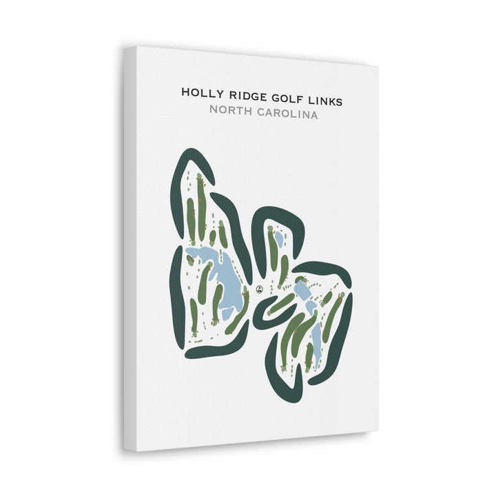 Holly Ridge Golf Links, North Carolina - Printed Golf Courses