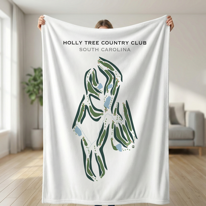 Holly Tree Country Club, South Carolina - Printed Golf Courses