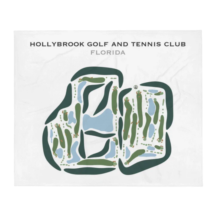 Hollybrook Golf & Tennis Club, Florida - Printed Golf Courses