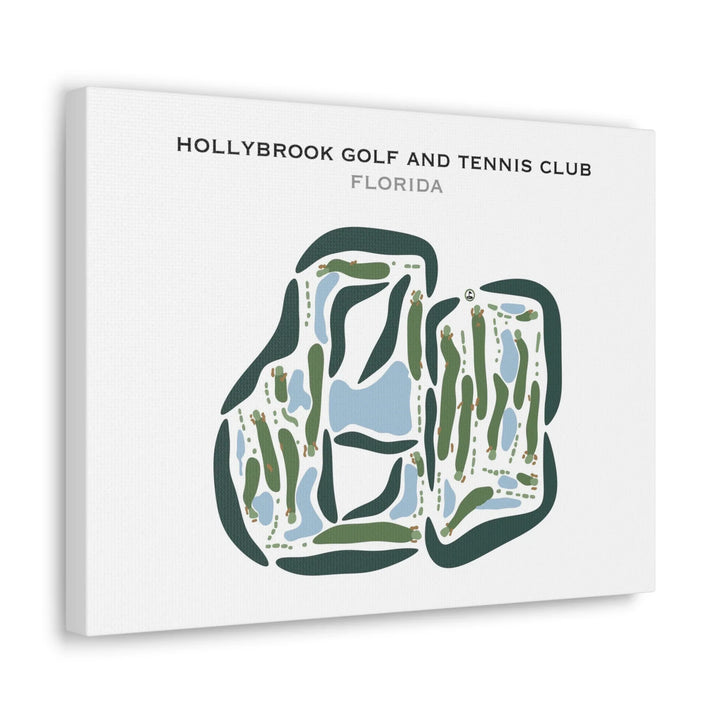 Hollybrook Golf & Tennis Club, Florida - Printed Golf Courses
