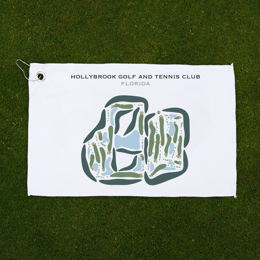 Hollybrook Golf & Tennis Club, Florida - Printed Golf Courses