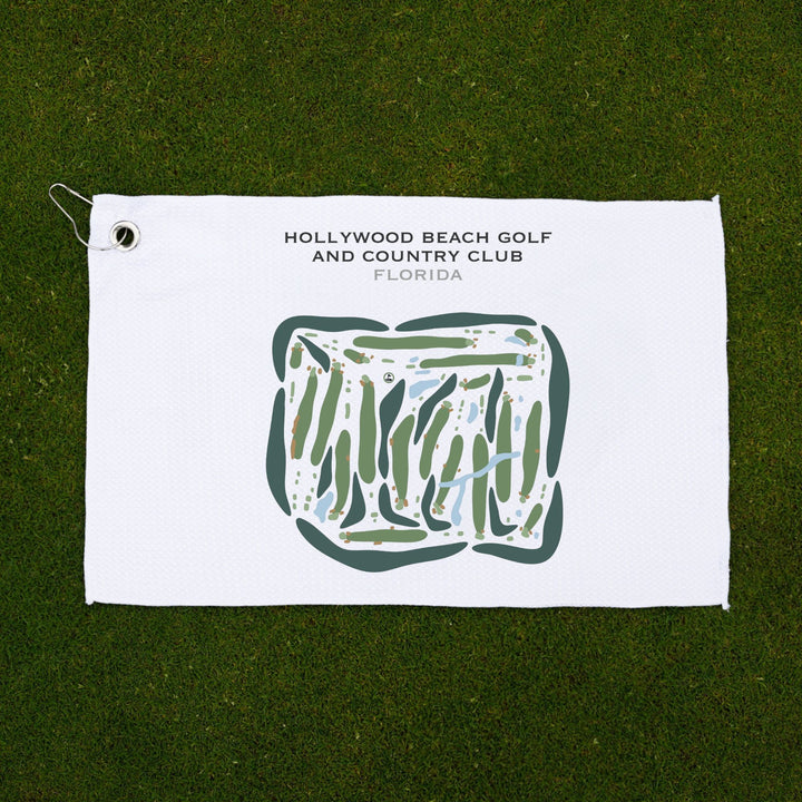Hollywood Beach Golf & Country Club, Florida - Printed Golf Courses