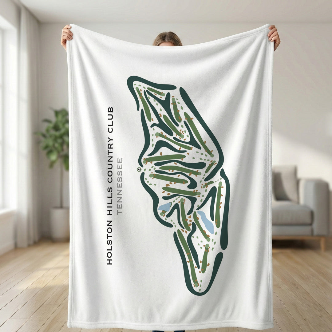 Holston Hills Country Club, Tennessee - Printed Golf Courses