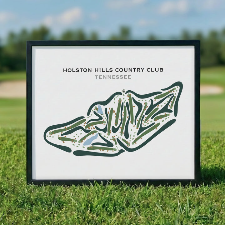 Holston Hills Country Club, Tennessee - Printed Golf Courses