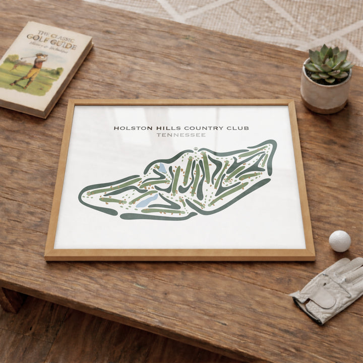Holston Hills Country Club, Tennessee - Printed Golf Courses