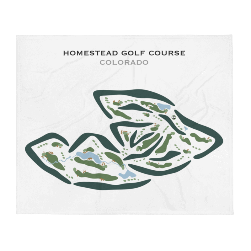 Homestead Golf Course, Colorado - Printed Golf Courses