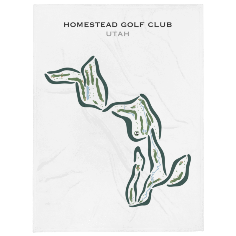 Homestead Golf Club, Utah - Printed Golf Courses