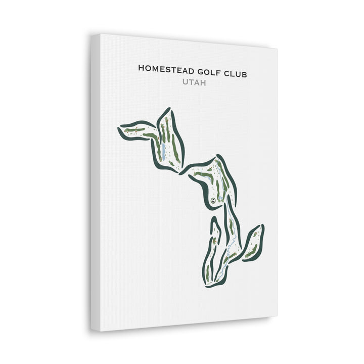 Homestead Golf Club, Utah - Printed Golf Courses