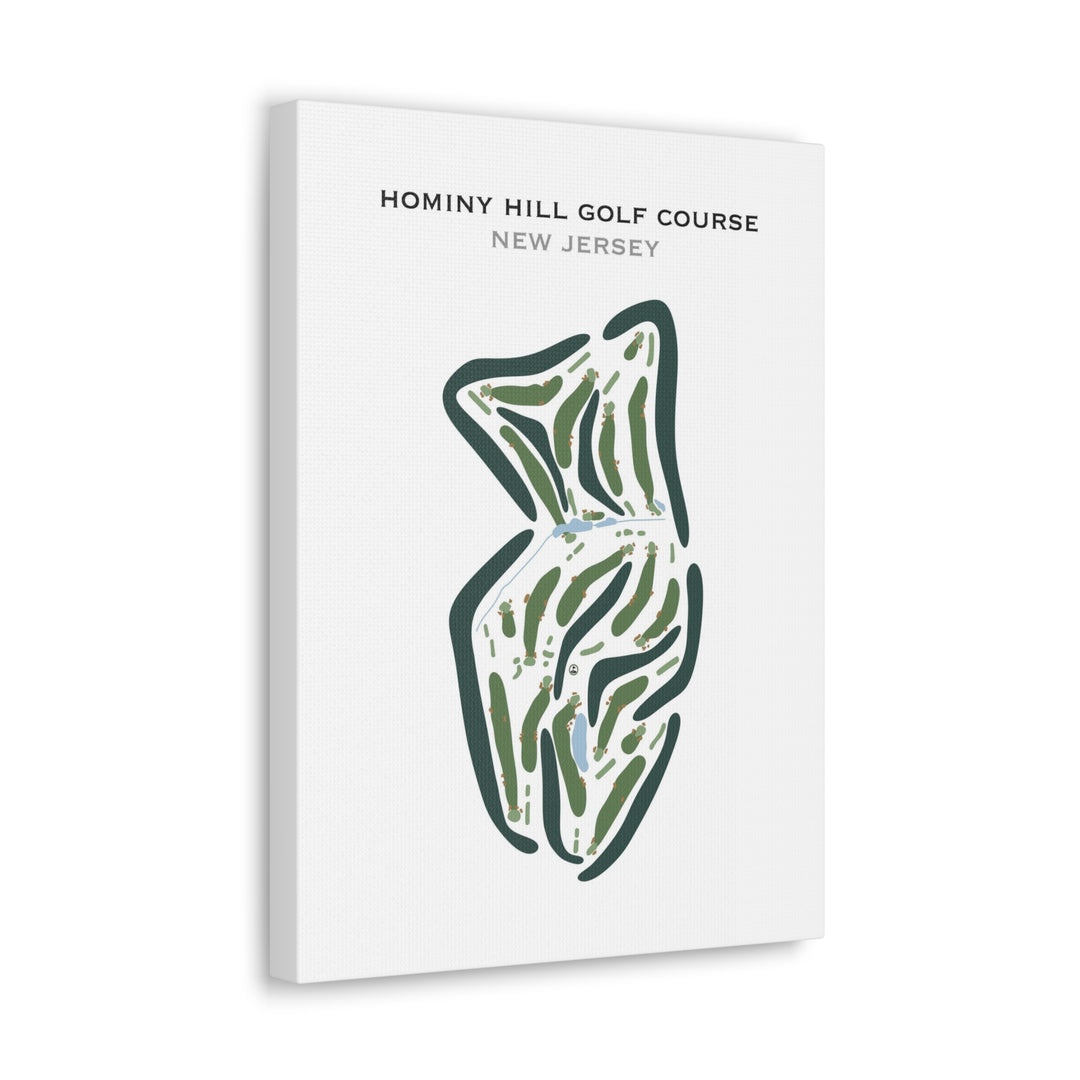 Hominy Hill Golf Course, New Jersey - Printed Golf Courses