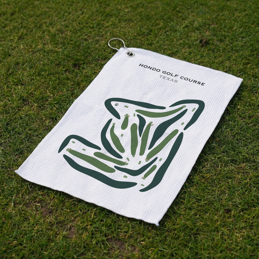 Hondo Golf Course, Texas - Printed Golf Courses