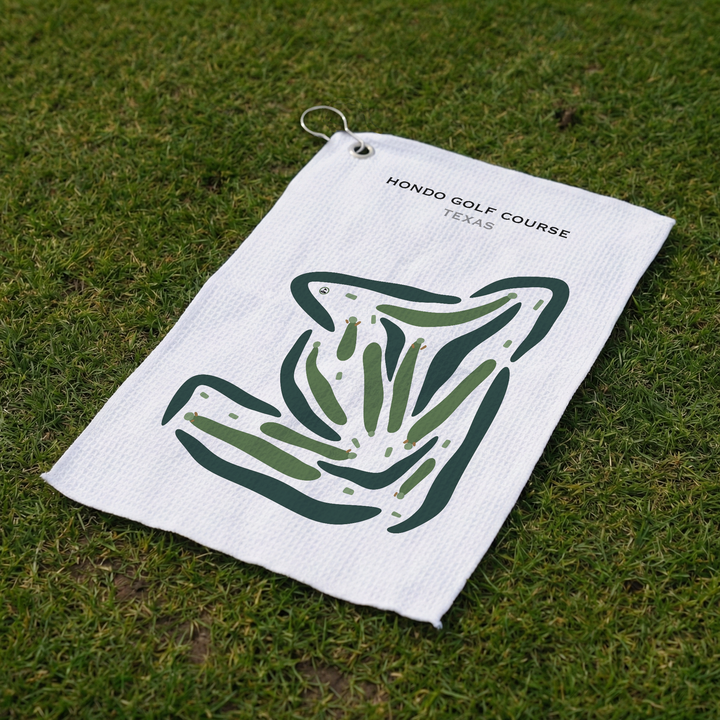 Hondo Golf Course, Texas - Printed Golf Courses