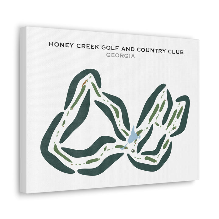Honey Creek Golf and Country Club, Georgia - Printed Golf Courses