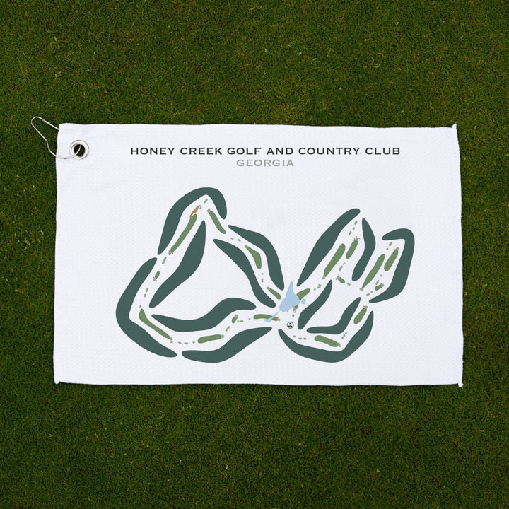 Honey Creek Golf and Country Club, Georgia - Printed Golf Courses