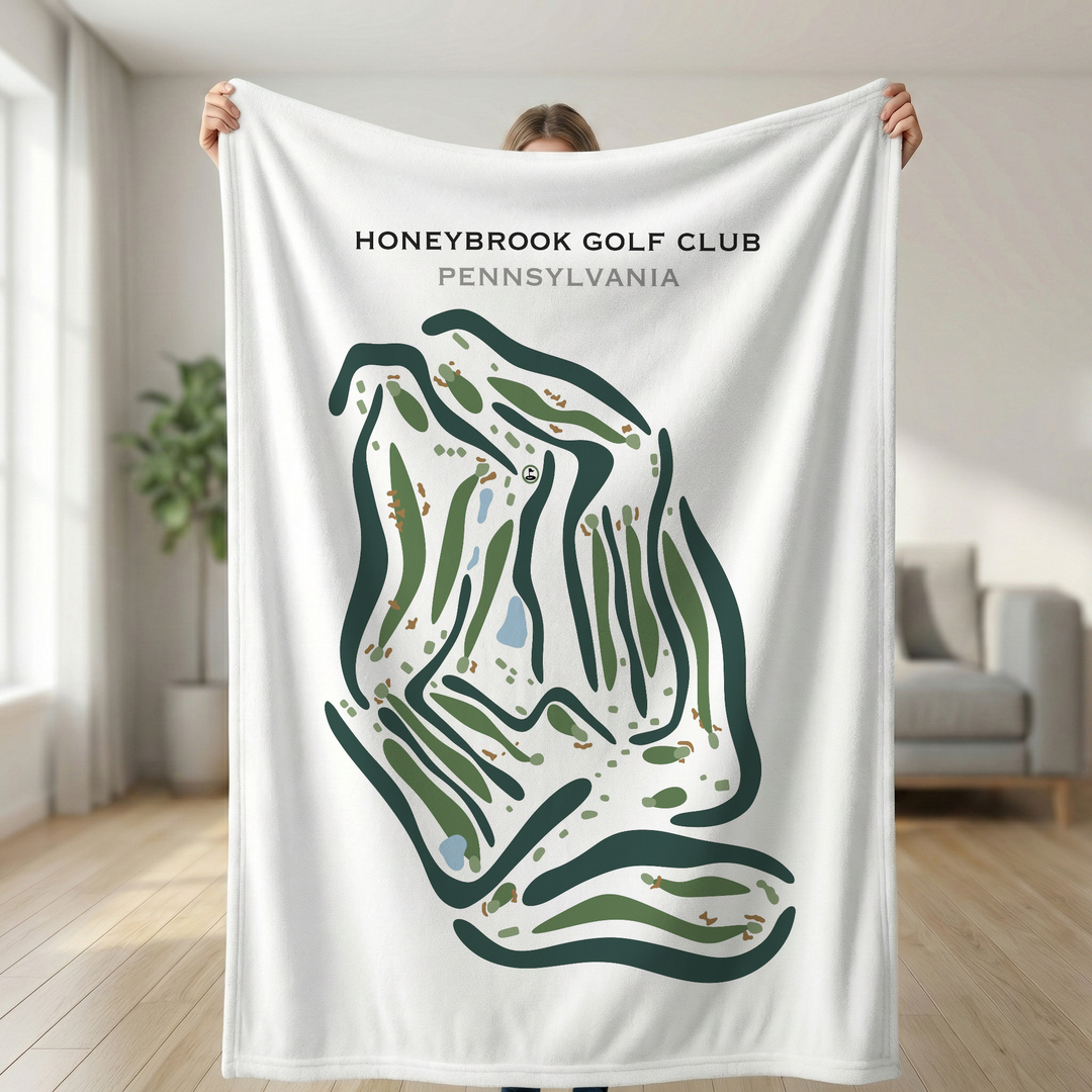 Honeybrook Golf Club, Pennsylvania - Printed Golf Courses