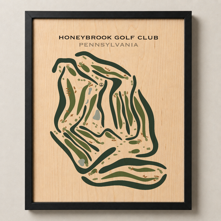 Honeybrook Golf Club, Pennsylvania - Printed Golf Courses