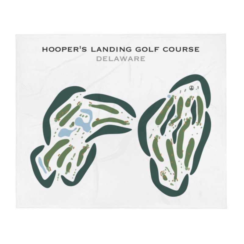 Hooper's Landing Golf Course, Delaware - Printed Golf Courses