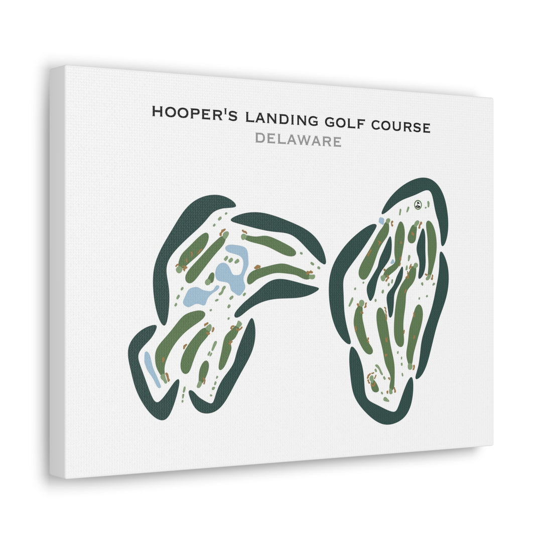Hooper's Landing Golf Course, Delaware - Printed Golf Courses