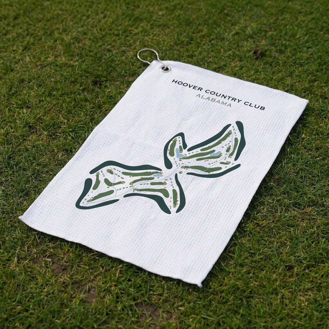 Hoover Country Club, Alabama - Printed Golf Course