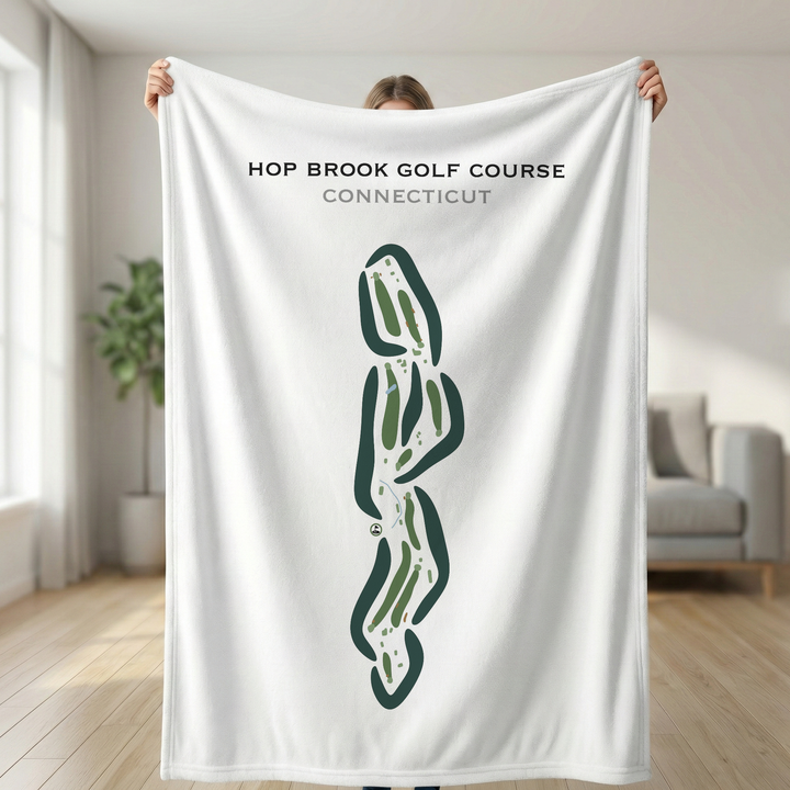 Hop Brook Golf Course, Connecticut - Printed Golf Courses