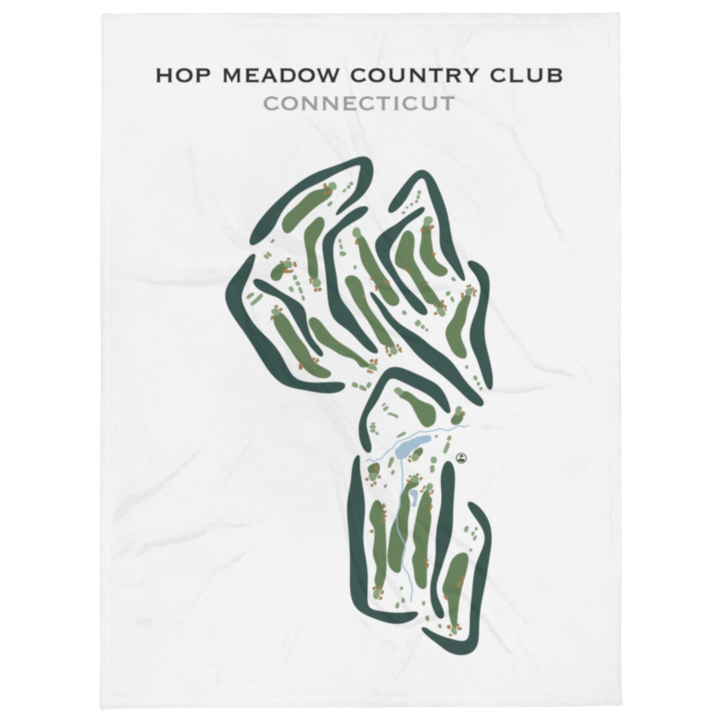 Hop Meadow Country Club, Connecticut - Printed Golf Courses