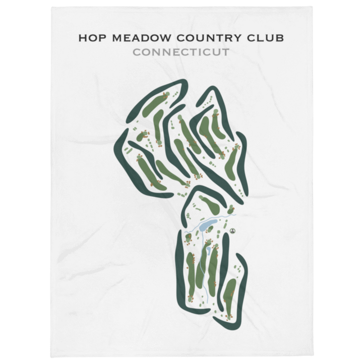 Hop Meadow Country Club, Connecticut - Printed Golf Courses